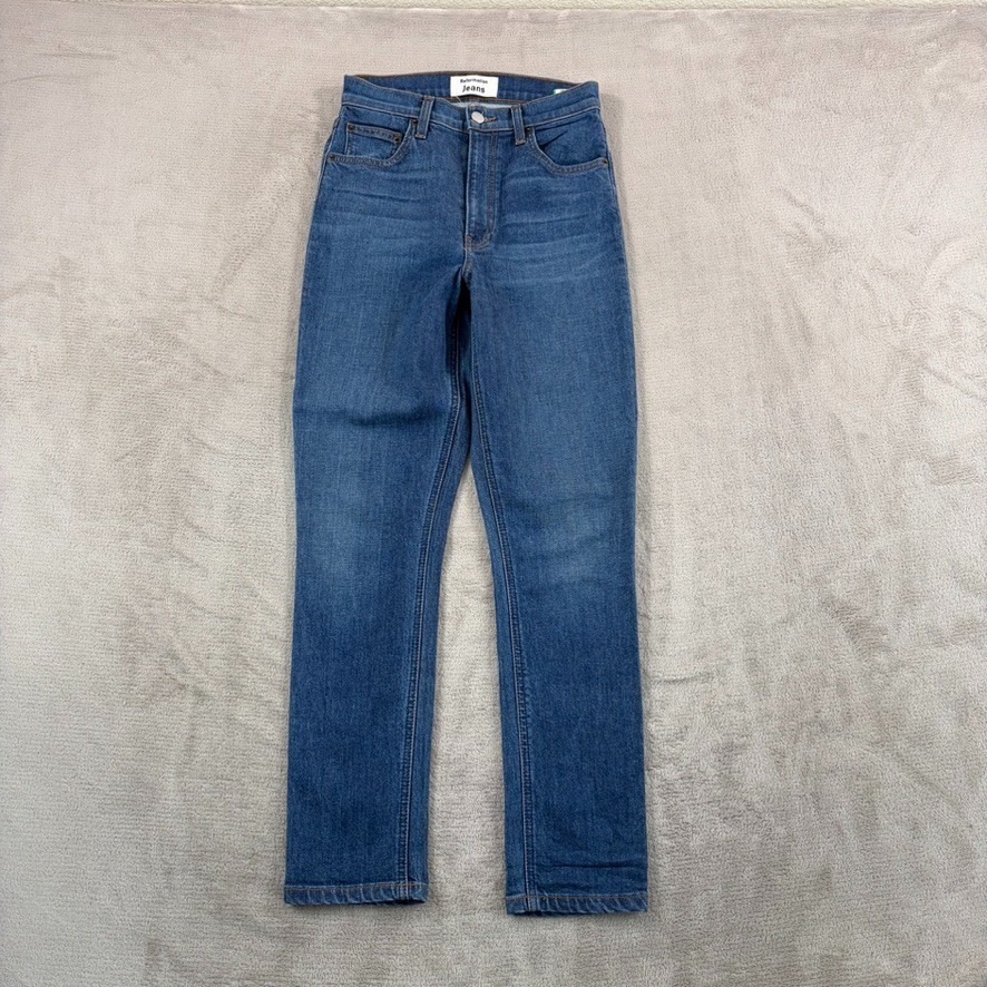 Reformation High Rise Skinny Crop Jeans In Geneva Women 26 Made In Usa Designer